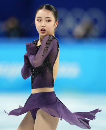 フィギュアスケート中国代表の朱易(ジュイー)