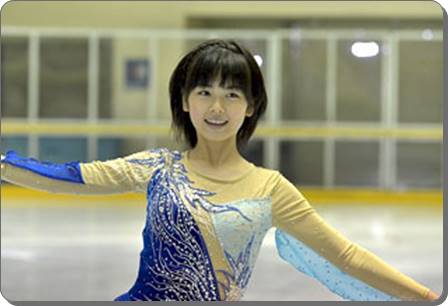 幼少期、実家からフィギュアスケートを習いに言っていた小芝風花