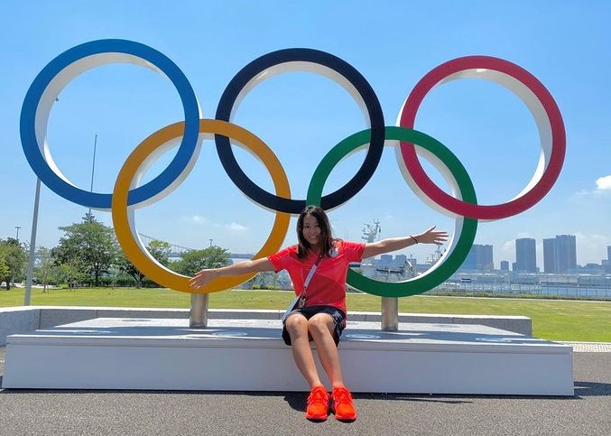 水泳選手の増田葵