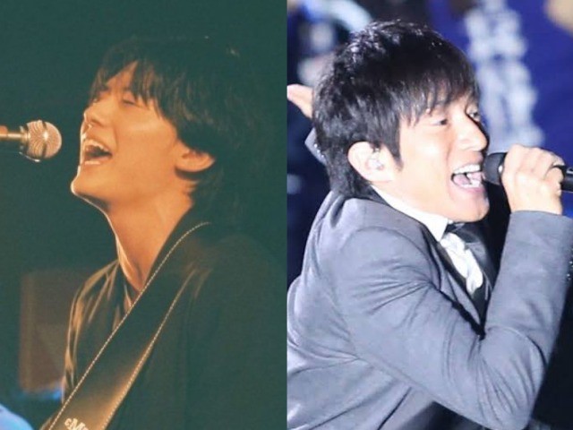 Mr.Childrenのボーカルの桜井和寿と息子の櫻井海音