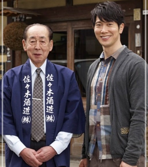 佐々木蔵之介さんと父親勝也さん