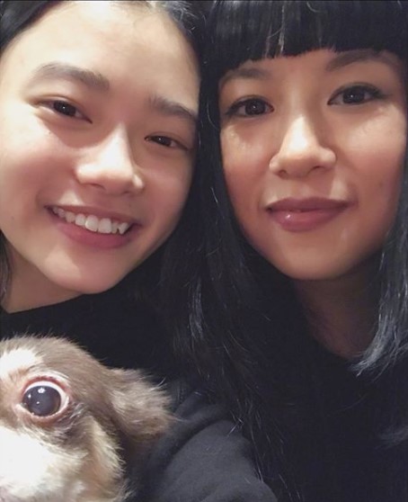 杉咲花と母・チエ・カジウラ