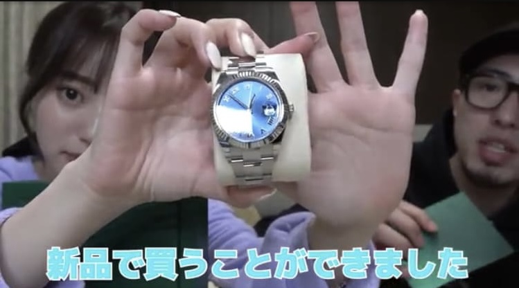 画像　デイトジャスト41 新品で買えました