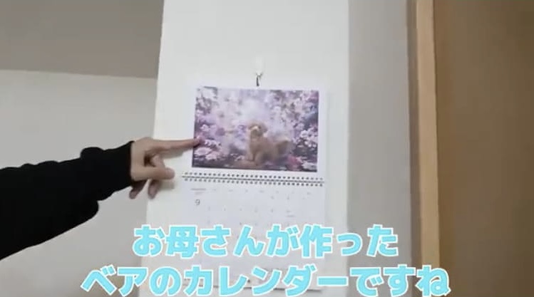 画像　ベアのカレンダー