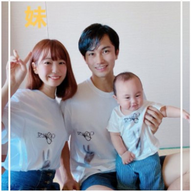 前田公輝さんの兄と妹