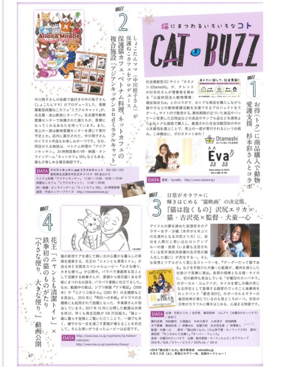 中川翔子さんの母親プロデュースの猫カフェ