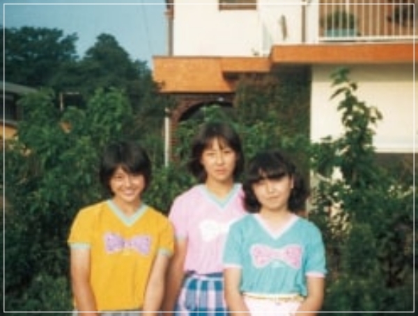 小泉今日子さん三姉妹