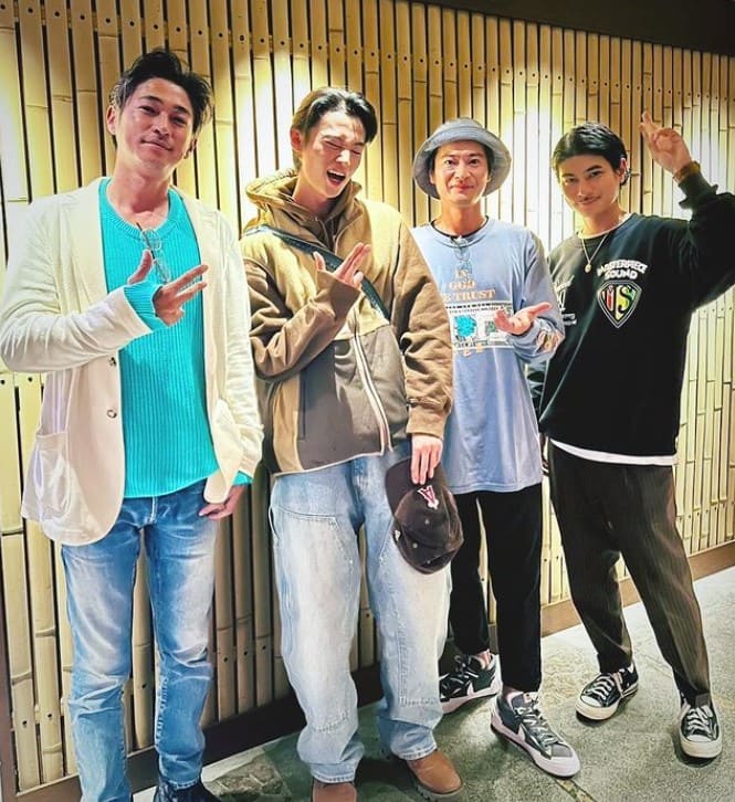 窪塚愛流と父・窪塚洋介、叔父2人