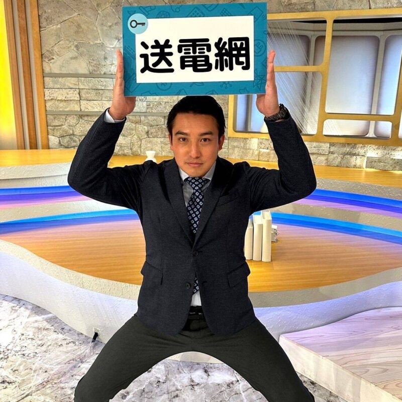BSテレビアナウンサーの中垣正太郎(なかがきしょうたろう)アナ。
