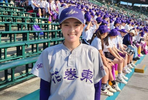 佐々木麟太郎の妹・佐々木秋羽