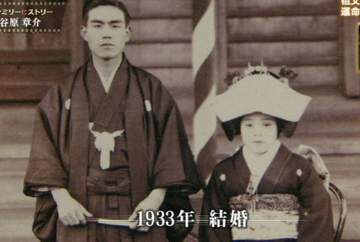 谷原章介の祖父母