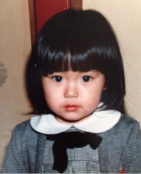 女優の矢田亜希子さん
幼少期