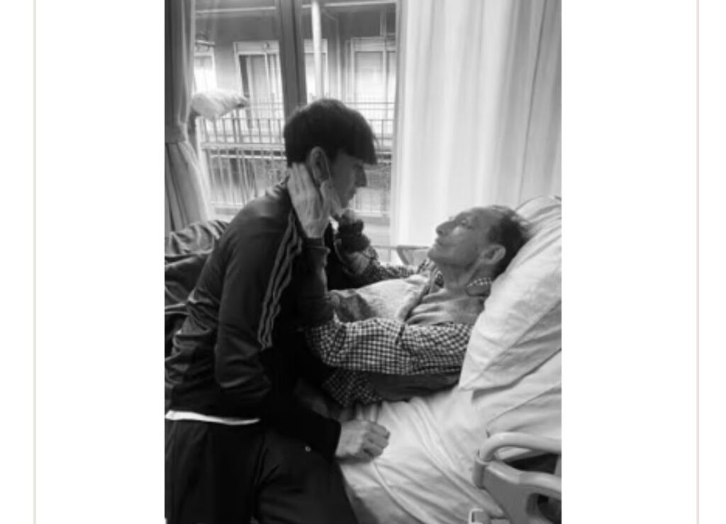 ハリ―杉山さんと父親