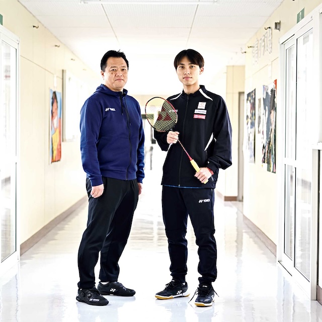 奈良岡功大親子