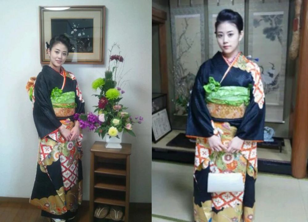 高畑充希さんの着物