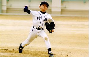 藤浪晋太郎の竹城台少年野球画像