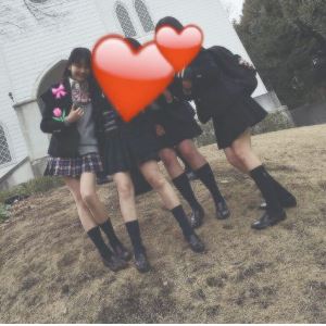 久間田琳加実家、中学卒業時の画像