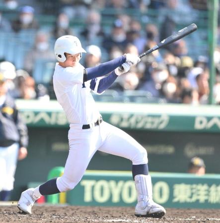 石川昂弥さんの弟・石川瑛貴さんの甲子園での打席