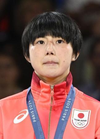 パリ五輪柔道女子57kg級で銅メダルを獲得した舟久保遥香選手