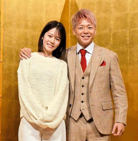 引退会見に飛び入り参加した妻・川口葵さんと武尊さん